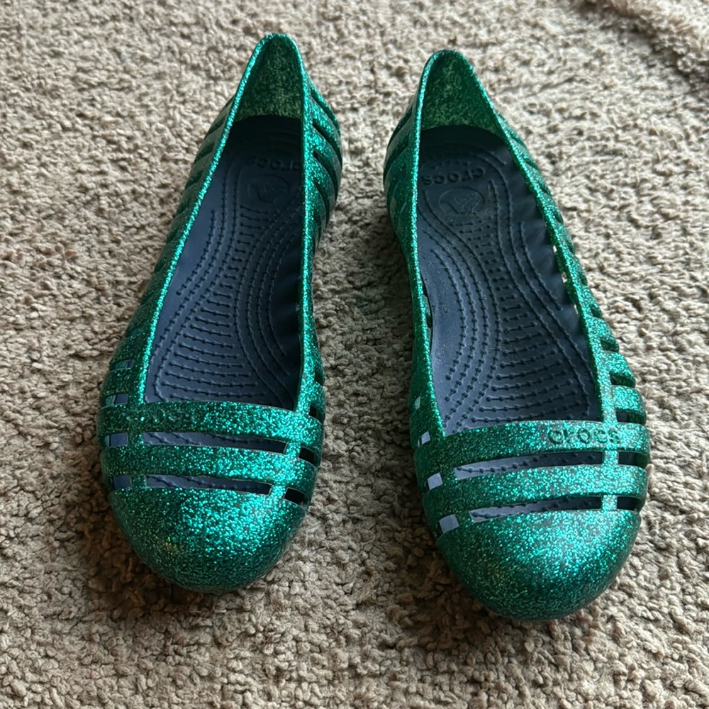 Crocs slip-ons, size 12